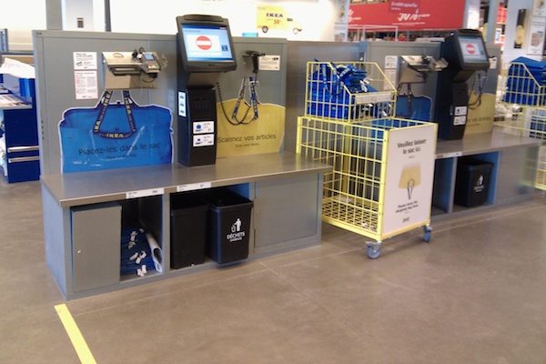 Management visuel ikea caisse